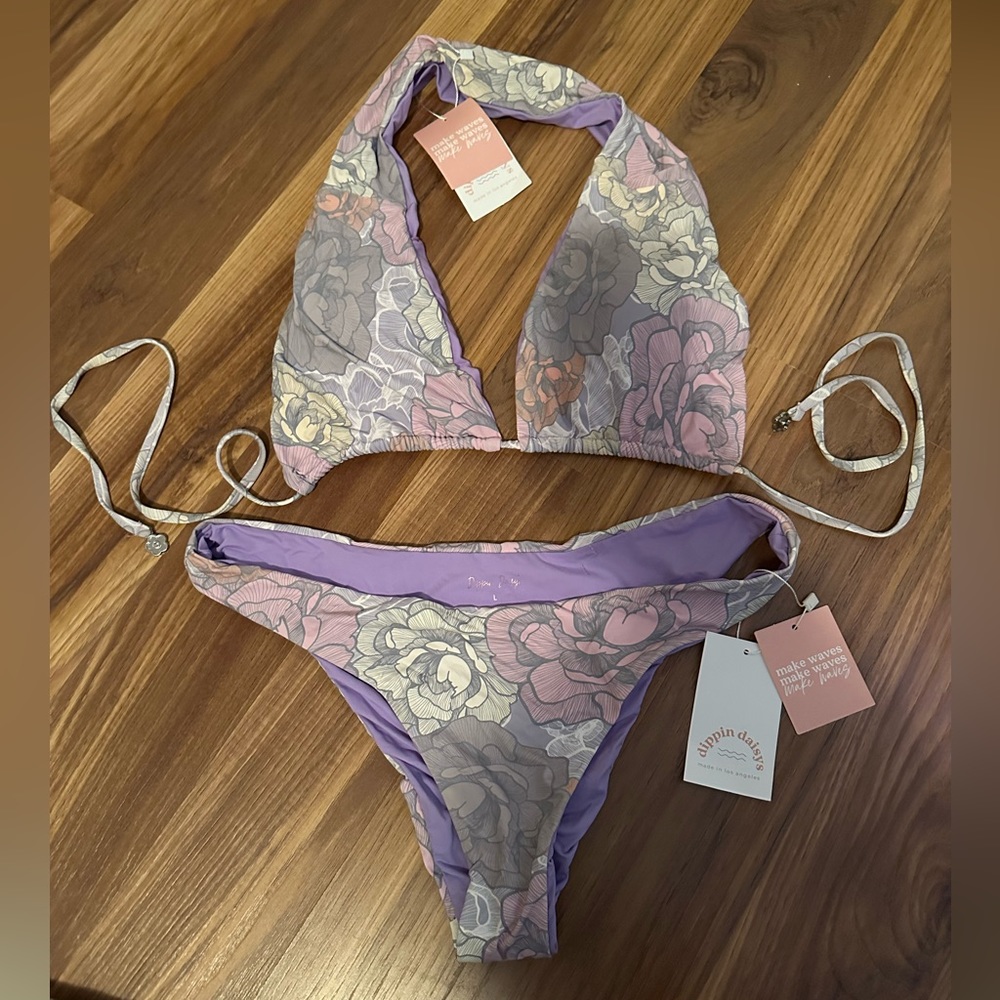 dippin daisys two piece bikini - NWT